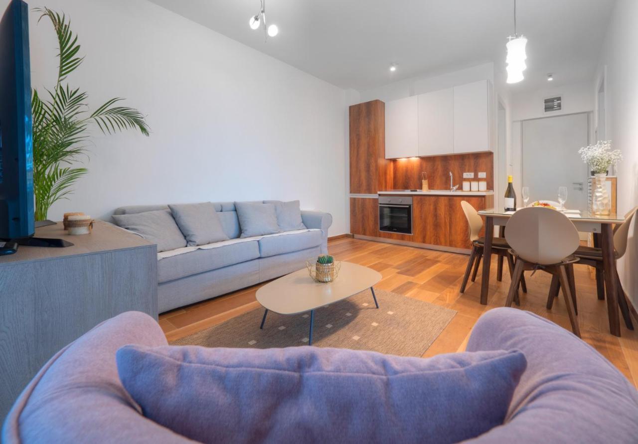 Apartments Garden Azure Budva Ngoại thất bức ảnh